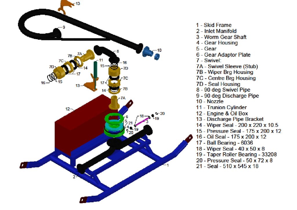 Monitoring Unit - Technical Diagram