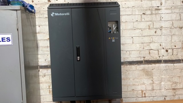 Motorelli electrical control enclosure